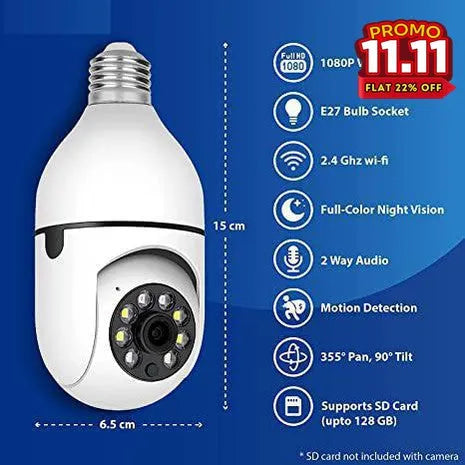 WiFi Bulb Camera